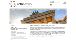 Desktop Screenshot of entergermany.com
